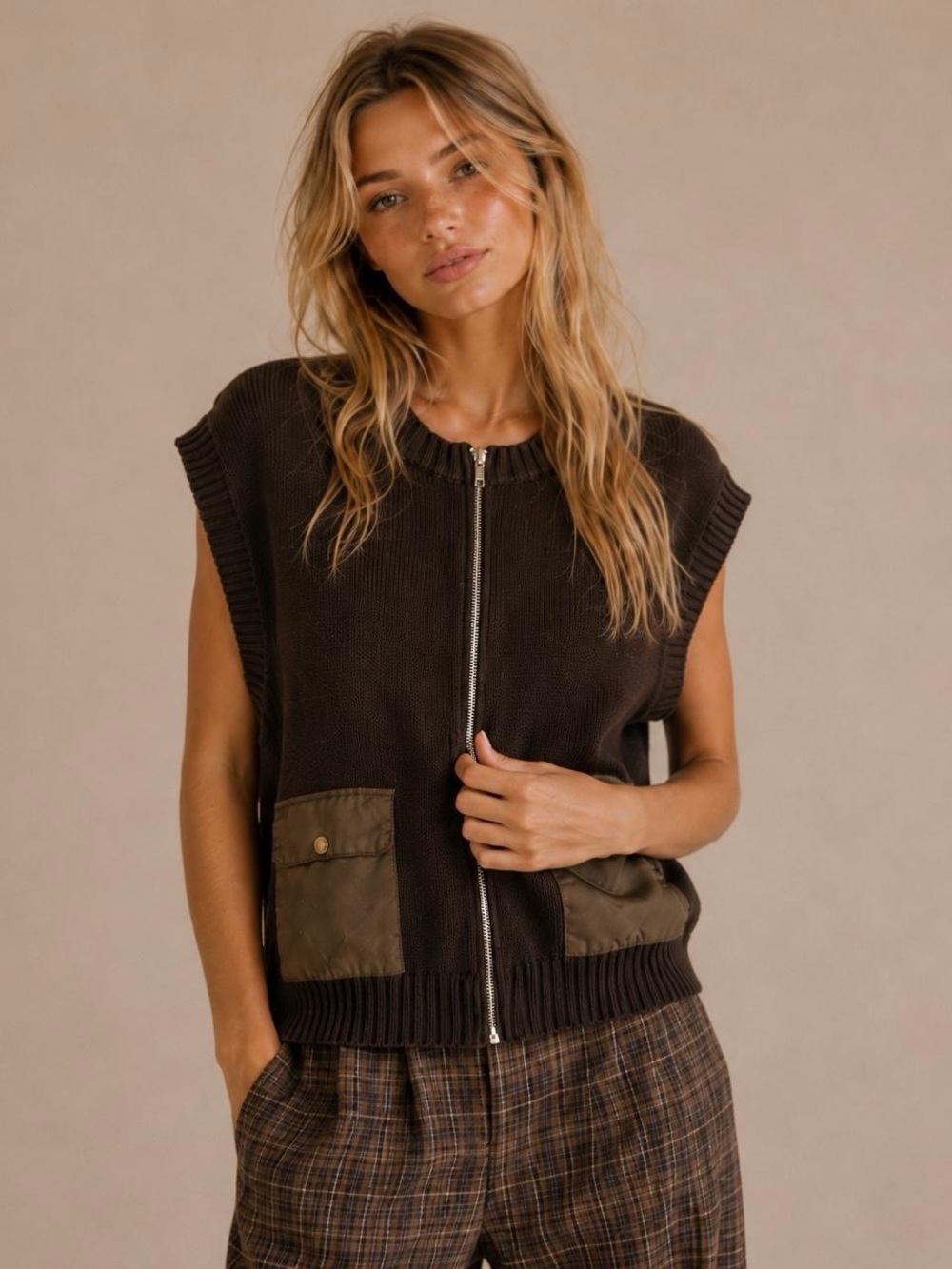 Anthropologie Dot & Lu sweater vest